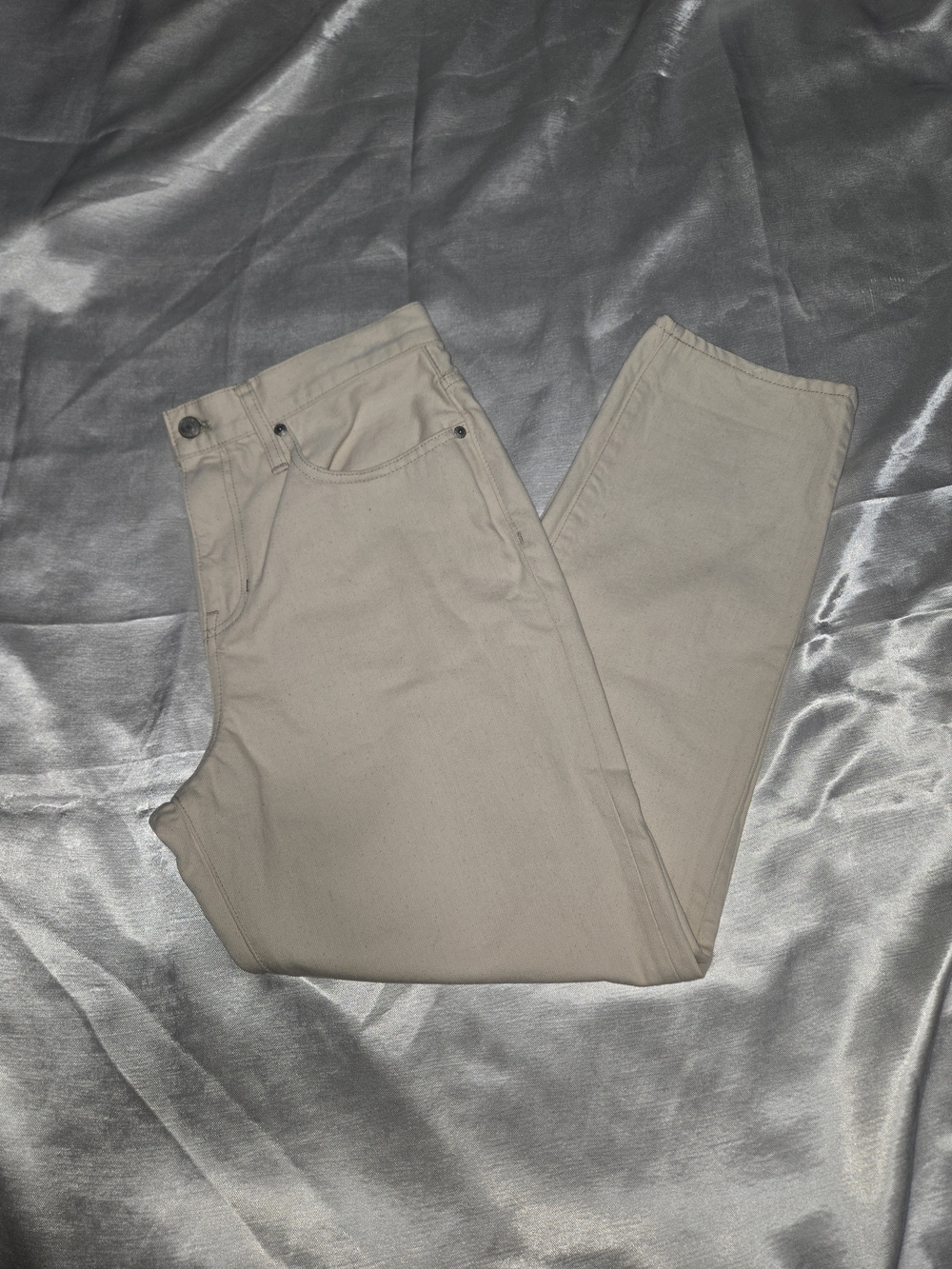 Men Taupe J.Crew NWOT Slouchy Boyfriend Jeans Sz. 29